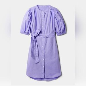 Sold NEW Gap Linen-Cotton Puff Sleeve Mini Shortdress